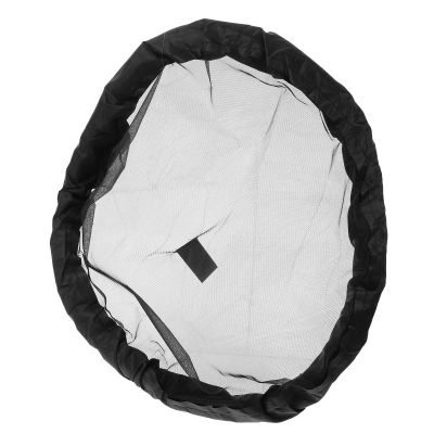 Round Floating Pond Plant Protection Net, Black Polyester