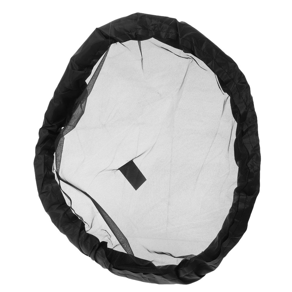 Round Floating Pond Plant Protection Net, Black Polyester