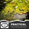 Round Floating Pond Plant Protection Net, Black Polyester view 3