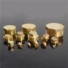 BYLSAGWHT Brass Hex End Cap Pipe Plumbing Fitting, 1/8"–2", 3/8" BSP Male, for Water, Gas and Oil view 4
