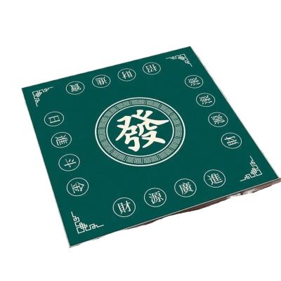 XUCZHAI Creative Mahjong Rubber Table Mat, 70/80/90 cm, Large, for Multiplayer French Mahjong, Poker and Card Games (Color 5, 80 x 80 cm)