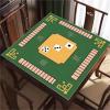 XUCZHAI Creative Mahjong Rubber Table Mat, 70/80/90 cm, Large, for Multiplayer French Mahjong, Poker and Card Games (Color 5, 80 x 80 cm) view 2