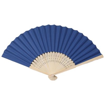Takingup Marine Blue Vintage Hand Fan