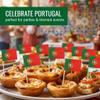 200 Pack Portugal Toothpick Flags view 2