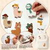 6 Pack Alpaca Iron-On Patches view 4