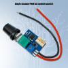 Vdaxvme 4-Pin Fan Speed Controller with On/Off Switches, PWM Technology for Computer Builds view 3