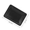 HANABASS Built-In Trash Can Lid, Stainless Steel, Swing Flap, for Kitchen and Bathroom view 2
