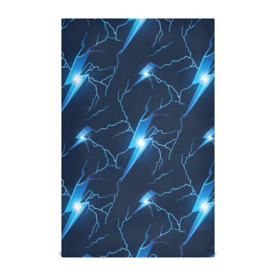 RPLIFE Blue Lightning Dish Towels, 71.1 x 45.7 cm, Decorative Kitchen Towels, Farmhouse Style, 71.1 x 45.7 x 10.2 cm