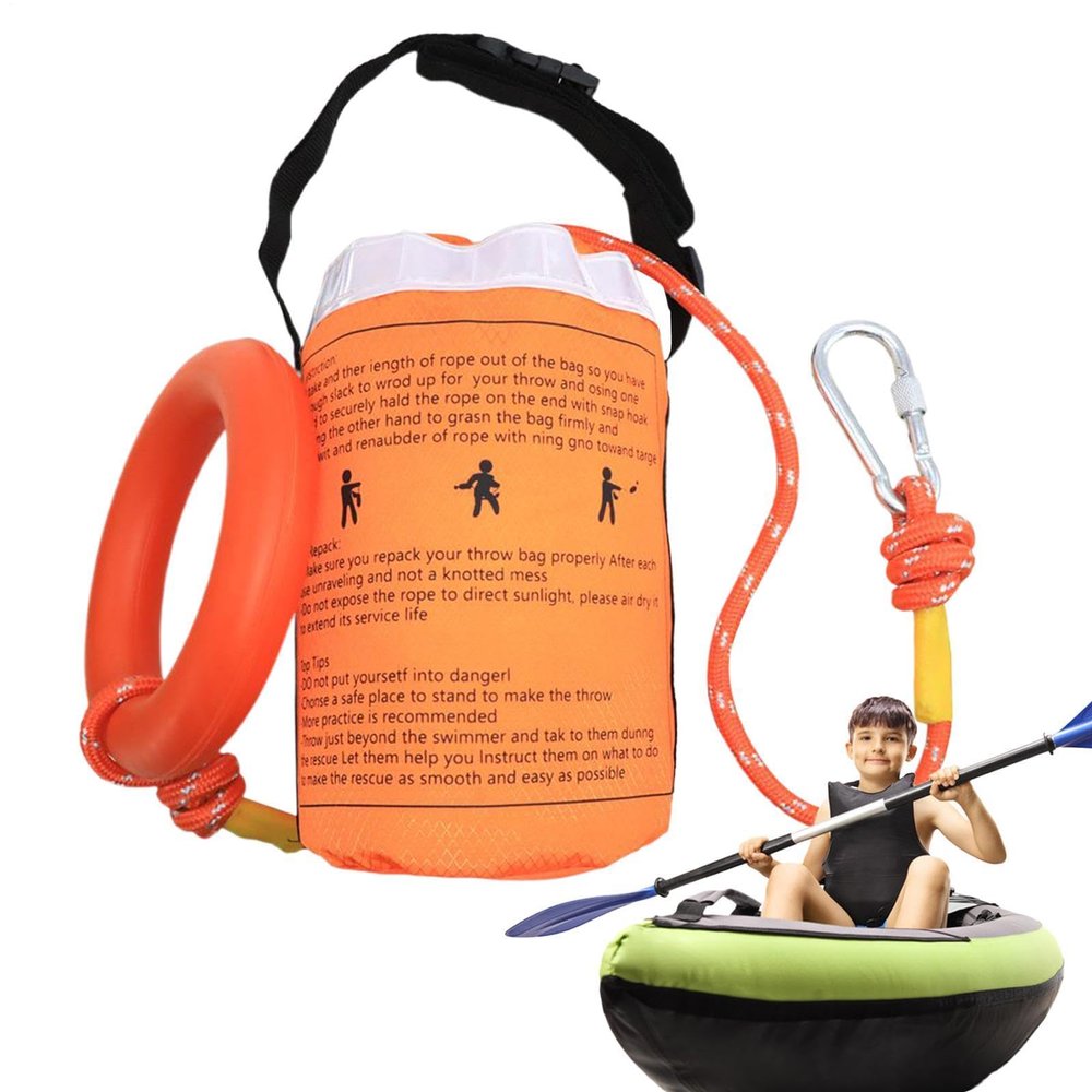 Swimming Rope – Portable Reflective Rescue Rope, 21 m/30 m
