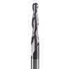 Onchdbfhuu Carbide Tapered Ball Nose End Mill, R1.5, 8 mm Shank view 4