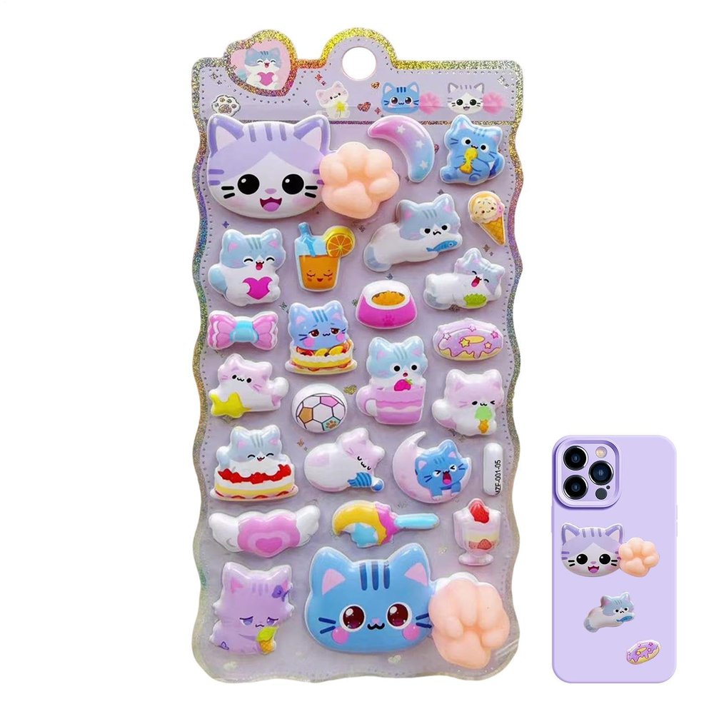 Cartoon Stickers for Kids - 3D Theme