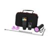 Onchdbfhuu Ghost Equipment Kit with 1 EMF Meter, 1 EVP Recorder, 2 Dowsing Rods, 1 UV Flashlight, 2 LED Light-Up Cat Balls, and 1 Carrying Case view 1