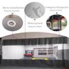 Waterproof Roll-Up Garage Door Curtain, Transparent, 250 x 230 cm view 3