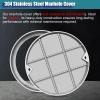 Stainless Steel In-Ground Drain Cover for Outdoor Areas view 4