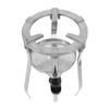 Adjustable Metal Lab Stand with Tray Base for Chemistry Experiments view 1