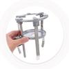 Adjustable Metal Lab Stand with Tray Base for Chemistry Experiments view 4