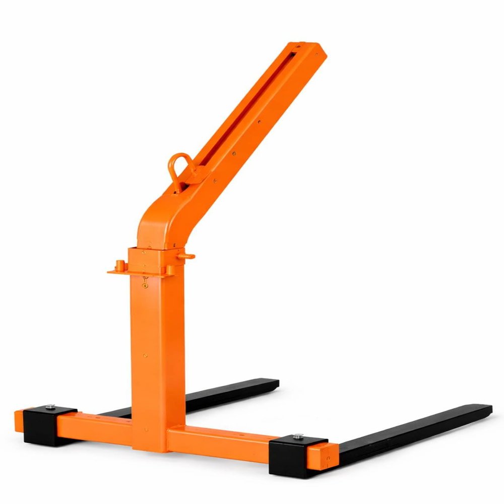Crane Loading Fork with Automatic Weight Compensation, 2,000 kg Capacity, 1,100–1,700 mm Height