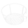 MIMEITOPA Iron Hanging Basket Planter Holder, White view 2