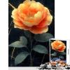 Japanese Landscape Puzzle, Golden Rose on Marble, 1,000 Pieces, 38 x 26 cm view 1