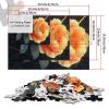 Japanese Landscape Puzzle, Golden Rose on Marble, 1,000 Pieces, 38 x 26 cm view 2