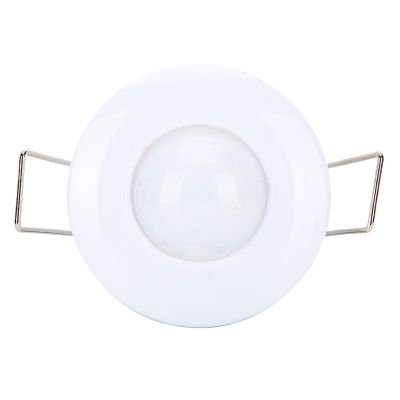 Emoshayoga 360° PIR Motion Sensor Switch for Ceiling Lights and LED Strips with Light Sensor and Time Delay