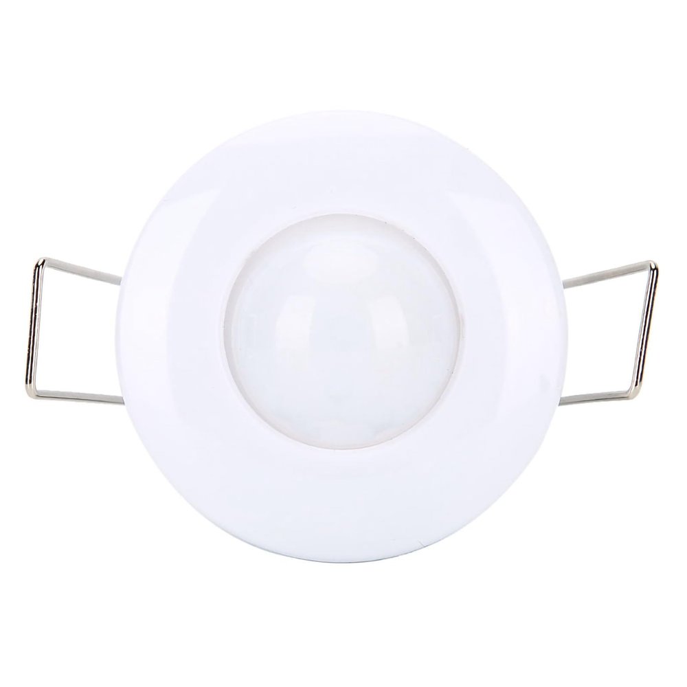 Emoshayoga 360° PIR Motion Sensor Switch for Ceiling Lights and LED Strips with Light Sensor and Time Delay