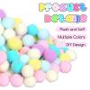 200 Pack Colorful Craft Pom Poms 15mm view 2