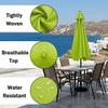 Replacement Canopy for Cantilever Umbrella, 2.0–4.0 m, UV30+, Waterproof, Orange, 8 Ribs, 2.70 m view 3