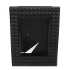 Cryfokt Card Photo Holder with Unique Rivet Design for 3-Inch Photos, Compact and Portable for Special Occasions (BLACK) view 1