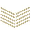 Naroote Seal Wax Sticks, Assorted, Durable, Small Stamp Set for Wedding Envelopes, 10 Pieces view 1