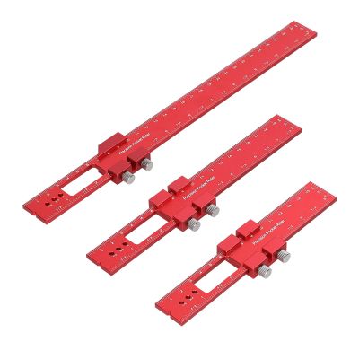 ZDETGU Aluminum Alloy Measuring Ruler for Woodworking