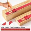 ZDETGU Aluminum Alloy Measuring Ruler for Woodworking view 2
