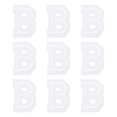 QUARKZMAN Iron-On Letter Patch B 14"