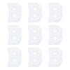 QUARKZMAN Iron-On Letter Patch B 14" view 1