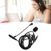 ZDETGU 3-Pin XLR to 3.5 mm Headphone Cable with Boom Microphone for Q701, K712, and K702 Headphones, Studio-Quality Cable for Clear Audio, Streaming, and Professional Use view 2