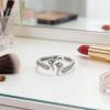 Dottduya Memorial Ring for Miscarriage - Adjustable Ring with Aesthetic Design view 3