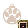 Krmoau Puppy Christmas Ornament - Wooden Tree Decorations view 1