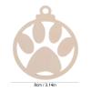 Krmoau Puppy Christmas Ornament - Wooden Tree Decorations view 4