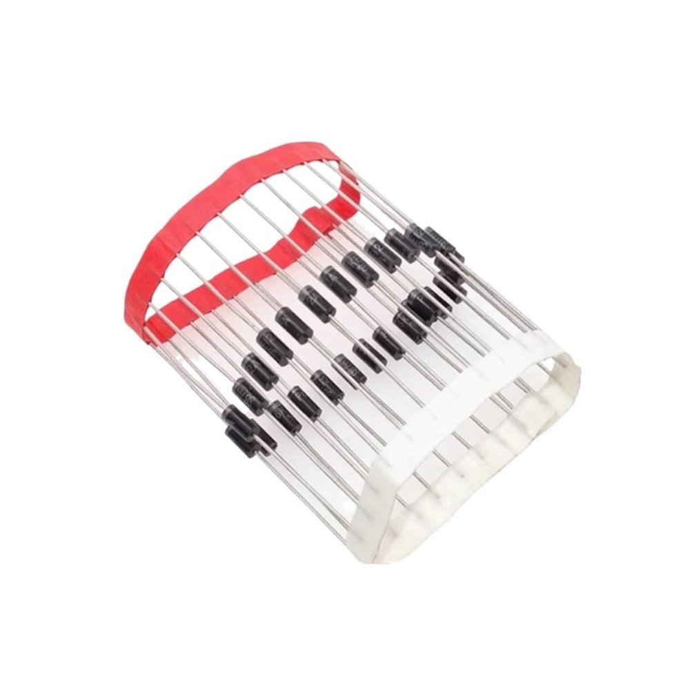 100-Piece P6KE5.0/6.8/7.5/8.2/12/13/15/18/20/22/24CA Diode Set, Unidirectional/Bidirectional (One-Way P6KE13A)