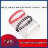 100-Piece P6KE5.0/6.8/7.5/8.2/12/13/15/18/20/22/24CA Diode Set, Unidirectional/Bidirectional (One-Way P6KE13A) view 4