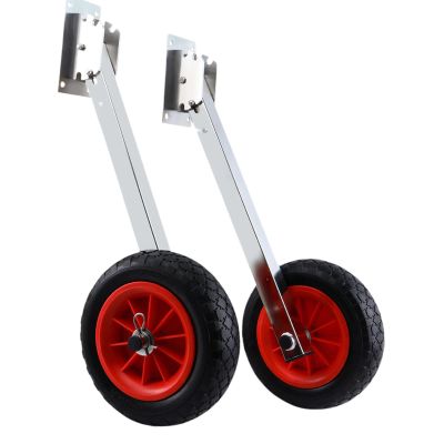 lmoikesz Reliable Boat Ramp Wheels with Non-Slip Tires