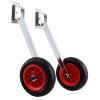 lmoikesz Reliable Boat Ramp Wheels with Non-Slip Tires view 3