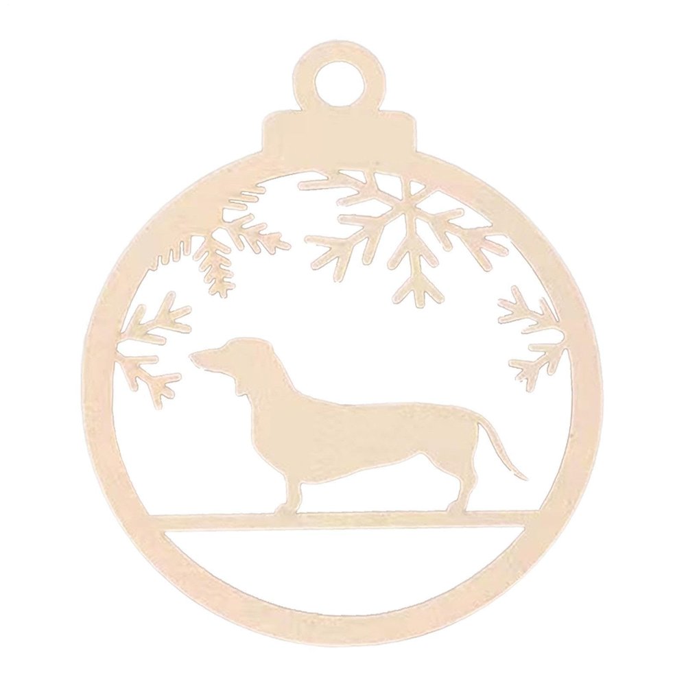 Krmoau Christmas Dog Ornament