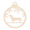 Krmoau Christmas Dog Ornament view 1