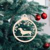 Krmoau Christmas Dog Ornament view 2
