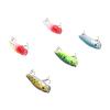 Eminchu Fishing Lures, 5-Piece Plastic Hard Lures, Fish-Scale Texture, High-Frequency Vibrating Lures, Ideal for Perch, Saltwater and Freshwater, 6.5 cm, 9 g view 2