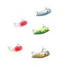Eminchu Fishing Lures, 5-Piece Plastic Hard Lures, Fish-Scale Texture, High-Frequency Vibrating Lures, Ideal for Perch, Saltwater and Freshwater, 6.5 cm, 9 g view 3
