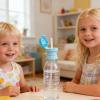 Leak-Proof Universal Drinking Straw Adapter for Water Bottles view 2