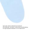 Brrnoo Self-Adhesive Toilet Seat Cover, Soft, Washable, and Reusable Crystal Velvet Cover for Elongated Toilet Seats (Blue) view 4