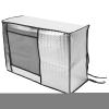 Culnflun AC Unit Cover, Aluminum Foil, Dustproof, Rainproof, Sun Protection, Silver (96 x 40 x 70 cm / 37.8 x 15.7 x 27.6 in) view 1